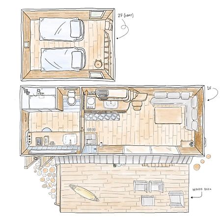 Вилла Pacifico Surf House - Mountain Shishikui Экстерьер фото